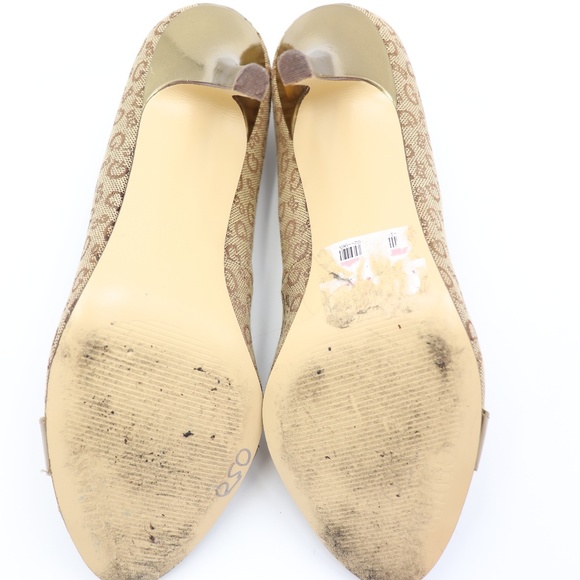 Guess Gold Logo Open-Toe pumps heels - Picture 5 of 5